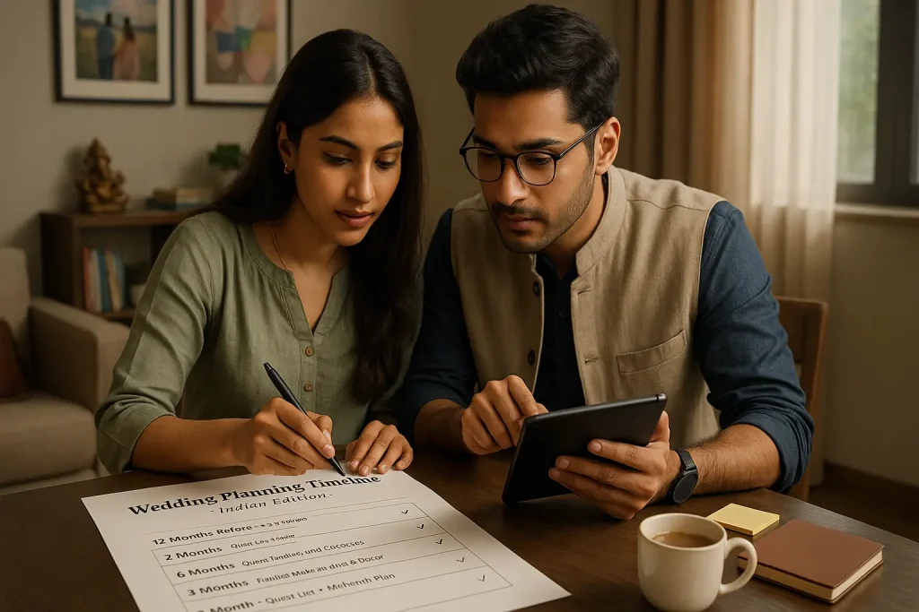wedding planning checklist India