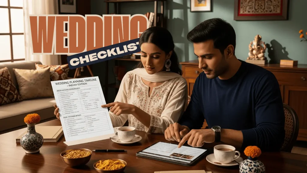 wedding planning checklist India